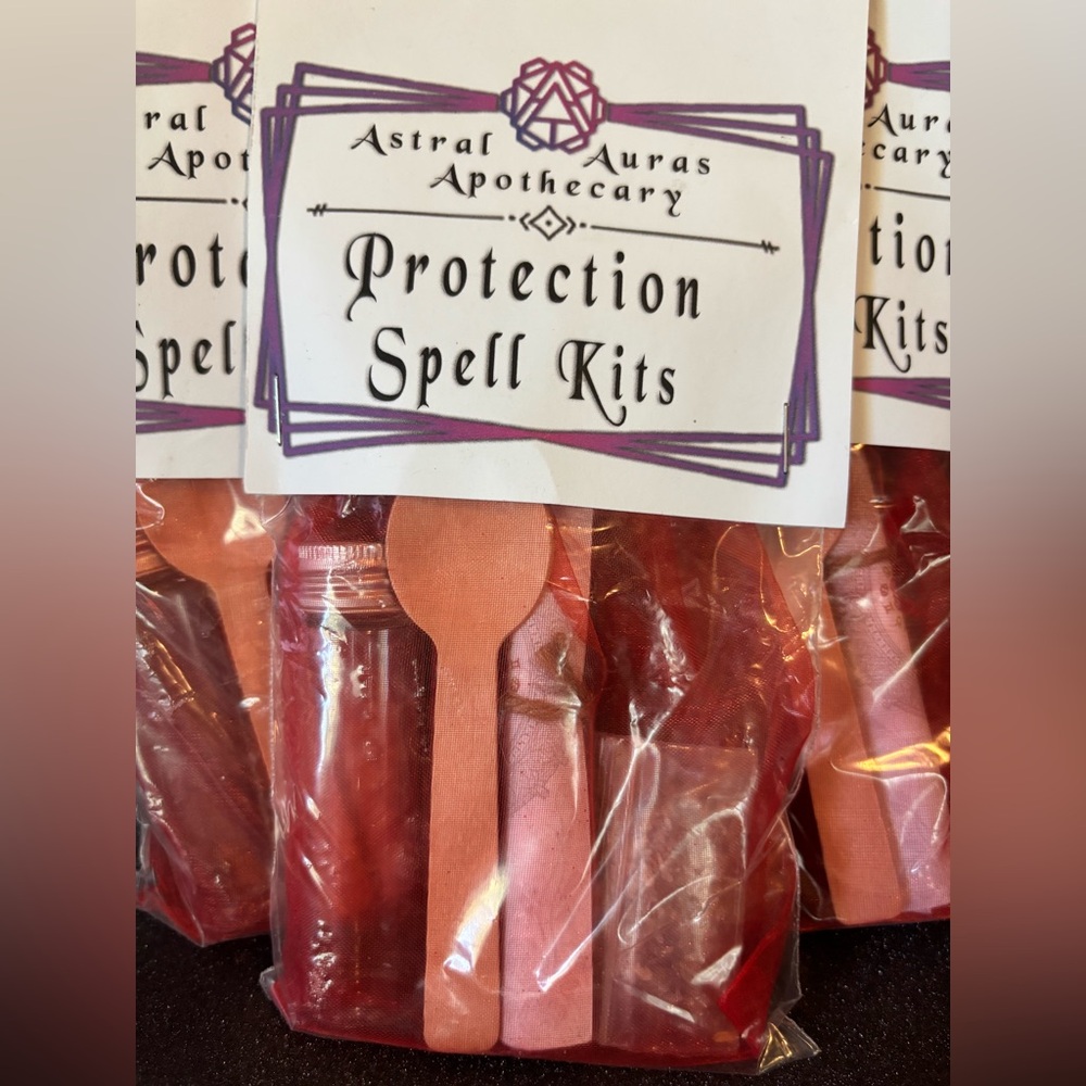 Astral Auras Apothecary Protection Spell Kits